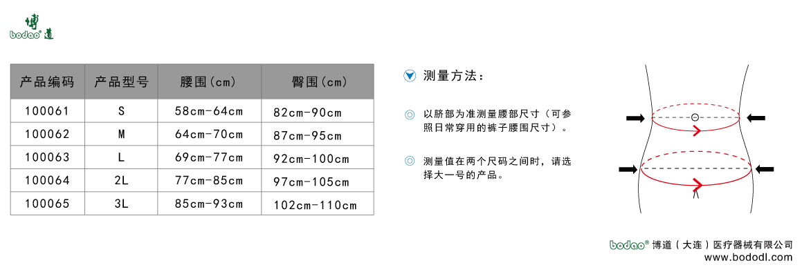 PRODUCT SIZE